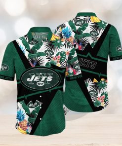 NFL New York Jets Hawaii Shirt Flower Island Inspired Apparel