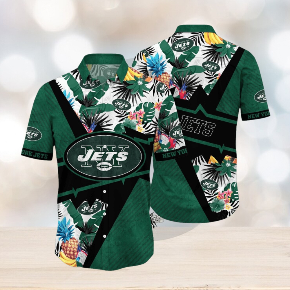 NFL New York Jets Hawaii Shirt Flower Island Inspired Apparel NFL New York Jets Hawaii Shirt Flower Island Inspired Apparel