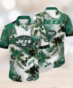 NFL New York Jets Hawaii Shirt Flower Trendy Floral Tops