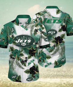NFL New York Jets Hawaii Shirt Flower Trendy Floral Tops