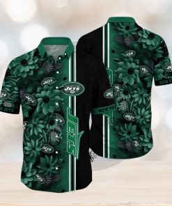 NFL New York Jets Hawaii Shirt Flower Tropical Vibes In Shirts