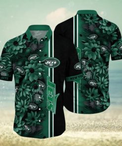 NFL New York Jets Hawaii Shirt Flower Tropical Vibes In Shirts