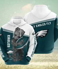 NFL Philadelphia Eagles Baby Groot Pullover Hoodie