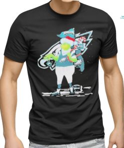 NFL Philadelphia Eagles Football Santa Grinch Gift Christmas shirt