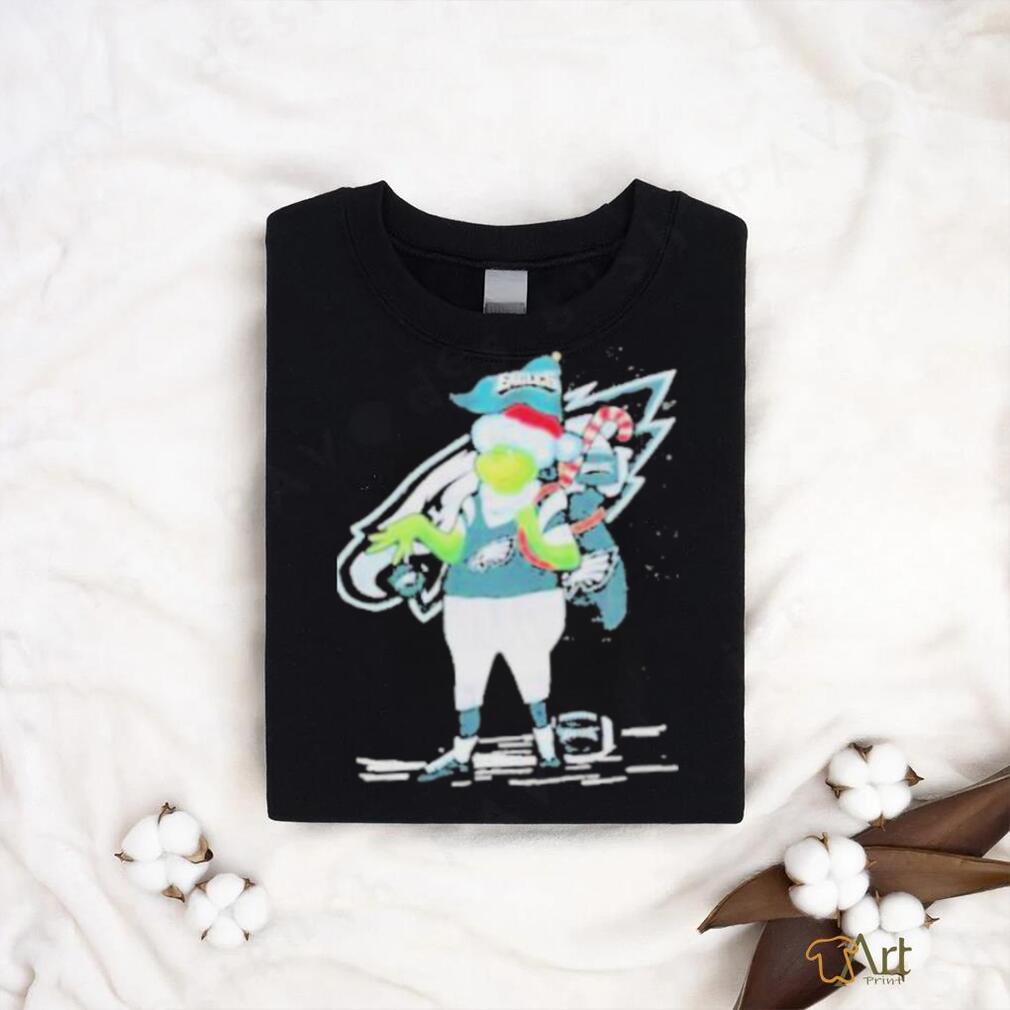 NFL Philadelphia Eagles Football Santa Grinch Gift Christmas shirt NFL Philadelphia Eagles Football Santa Grinch Gift Christmas shirt