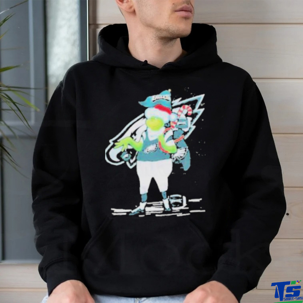 NFL Philadelphia Eagles Football Santa Grinch Gift Christmas shirt NFL Philadelphia Eagles Football Santa Grinch Gift Christmas shirt