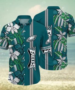 NFL Philadelphia Eagles Hawaii Shirt Flower Chic Aloha Fashion