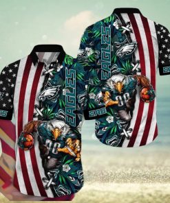 NFL Philadelphia Eagles Hawaii Shirt Mascot Aloha Summer Shirt