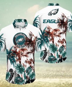 NFL Philadelphia Eagles Hawaii Shirt Palm Tree Aloha Shirt For Fans