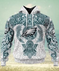 NFL Philadelphia Eagles Norse Viking Symbols 3D Hoodie