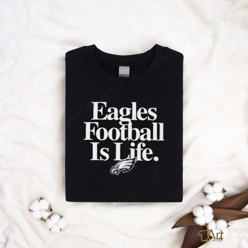 NFL Philadelphia Eagles football is life logo 2024 shirt NFL Philadelphia Eagles football is life logo 2024 shirt