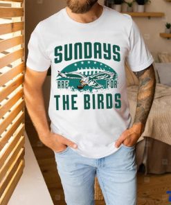 NFL Philadelphia Eagles football sundays are for the birds logo shirt
