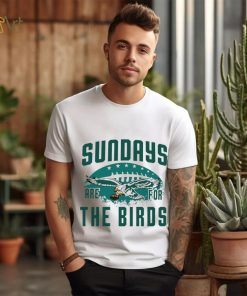 NFL Philadelphia Eagles football sundays are for the birds logo shirt