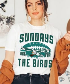 NFL Philadelphia Eagles football sundays are for the birds logo shirt