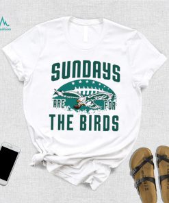 NFL Philadelphia Eagles football sundays are for the birds logo shirt