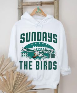 NFL Philadelphia Eagles football sundays are for the birds logo shirt