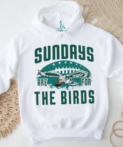 NFL Philadelphia Eagles football sundays are for the birds logo shirt