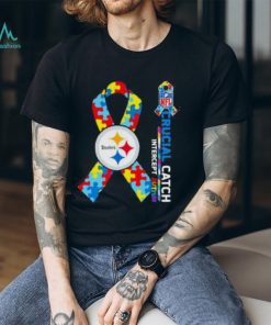 NFL Pittsburgh Steelers Crucial Catch Intercept Autism Shirt