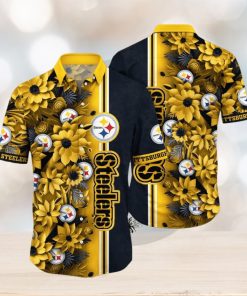 NFL Pittsburgh Steelers Hawaii Shirt Flower Tropical Vibes In Shirts