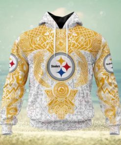 NFL Pittsburgh Steelers Norse Viking Symbols 3D Hoodie