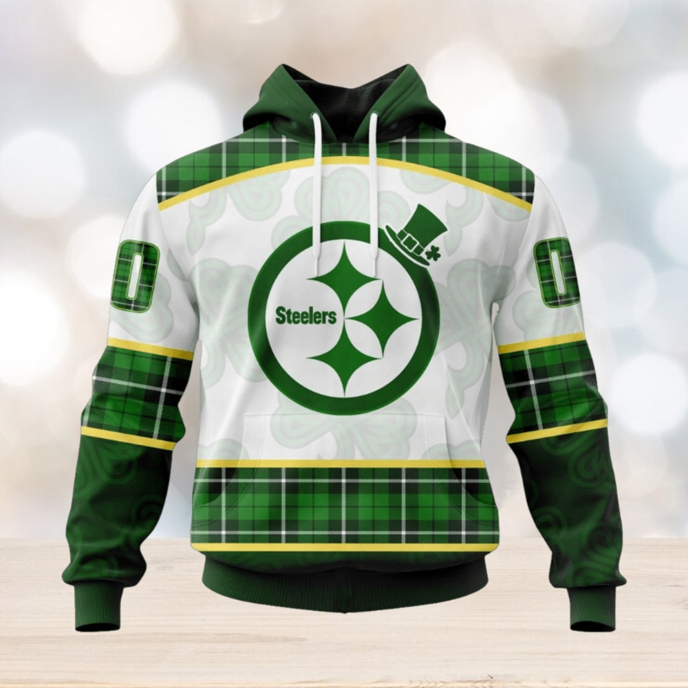 NFL Pittsburgh Steelers Special Design For St. Patrick Day Hoodie NFL Pittsburgh Steelers Special Design For St. Patrick Day Hoodie