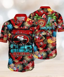 NFL San Francisco 49ers Hawaii Shirt Flower Relaxed Island Wear