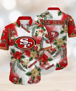 NFL San Francisco 49ers Hawaii Shirt Flower Trendy Floral Tops