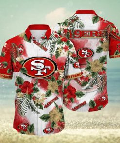 NFL San Francisco 49ers Hawaii Shirt Flower Trendy Floral Tops, hoodie, sweater, long sleeve and tank top NFL San Francisco 49ers Hawaii Shirt Flower Trendy Floral Tops