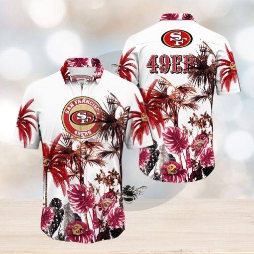 NFL San Francisco 49ers Hawaii Shirt Palm Tree Aloha Shirt For Fans