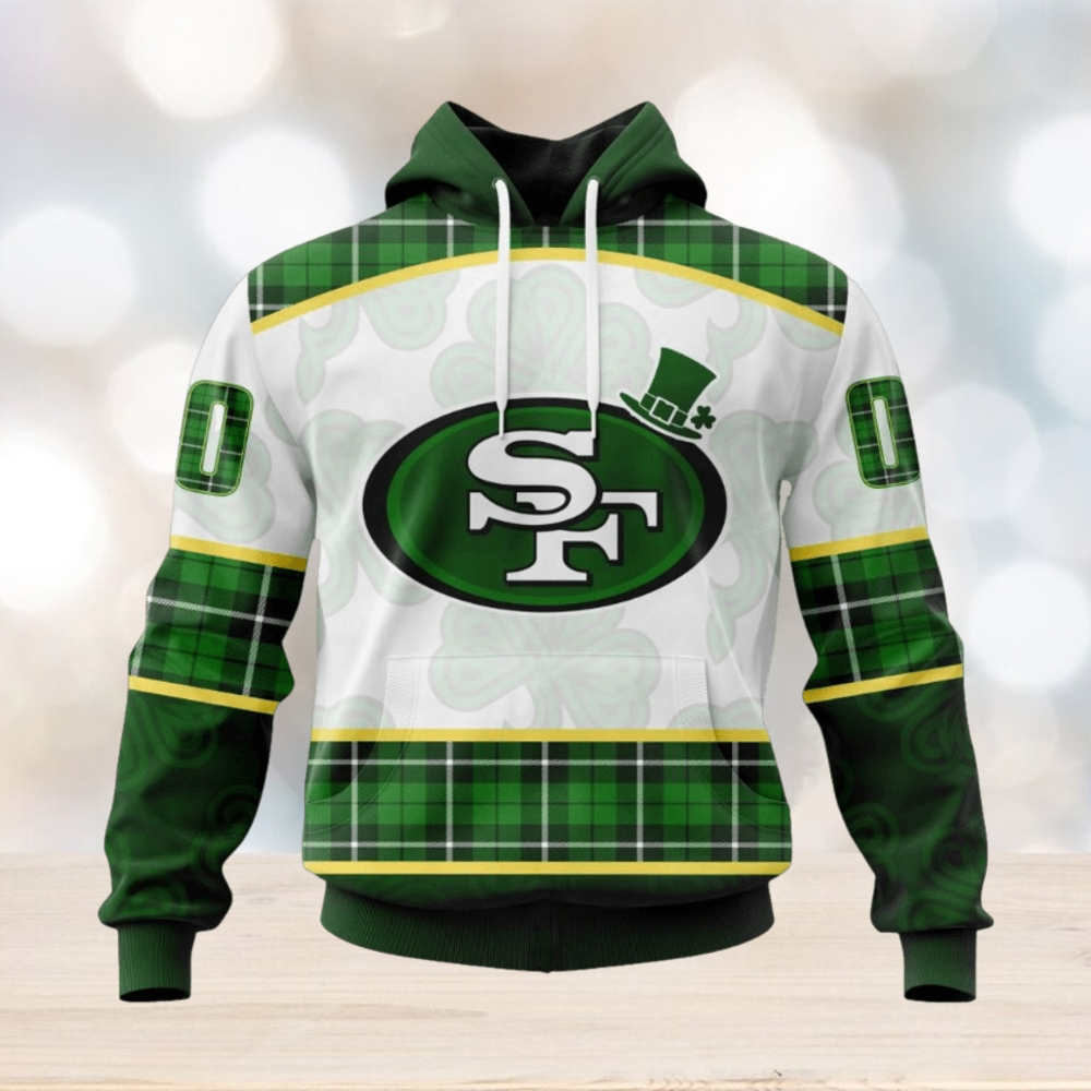 NFL San Francisco 49ers Special Design For St. Patrick Day Hoodie NFL San Francisco 49ers Special Design For St. Patrick Day Hoodie