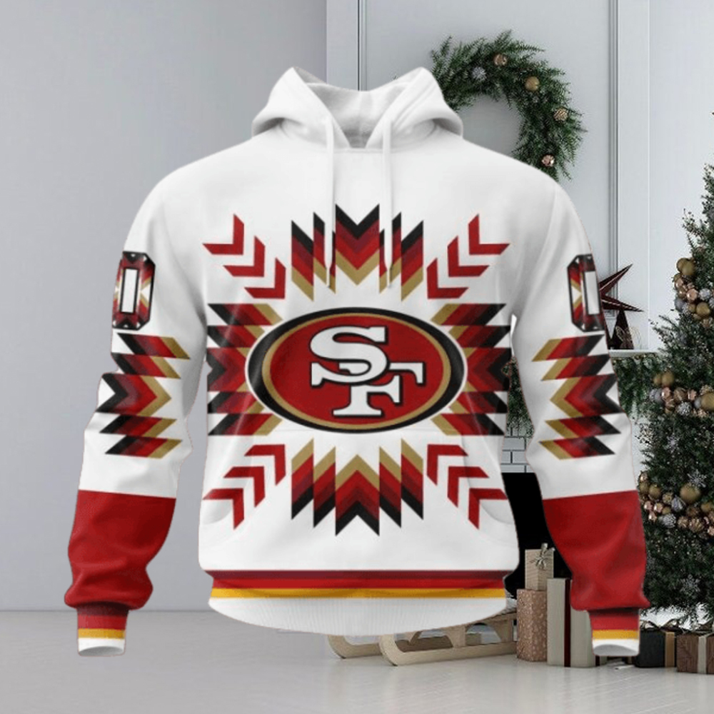 NFL San Francisco 49ers Special Design With Native Pattern Hoodie NFL San Francisco 49ers Special Design With Native Pattern Hoodie