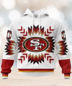 NFL San Francisco 49ers Special Design With Native Pattern Hoodie