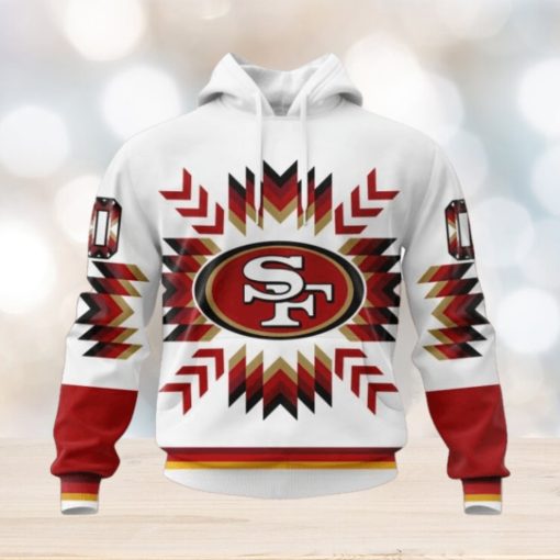NFL San Francisco 49ers Special Design With Native Pattern Hoodie
