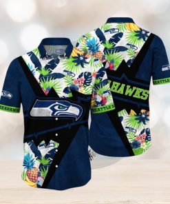 NFL Seattle Seahawks Hawaii Shirt Flower Island Inspired Apparel