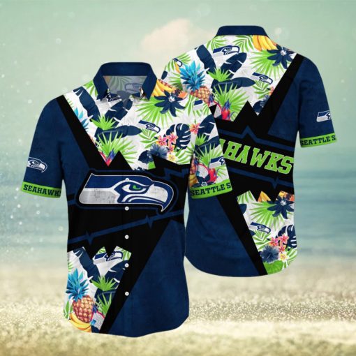 NFL Seattle Seahawks Hawaii Shirt Flower Island Inspired Apparel