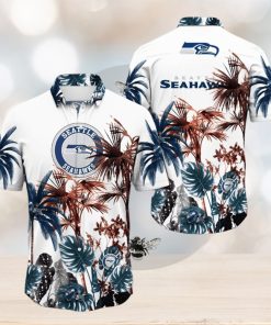 NFL Seattle Seahawks Hawaii Shirt Palm Tree Aloha Shirt For Fans