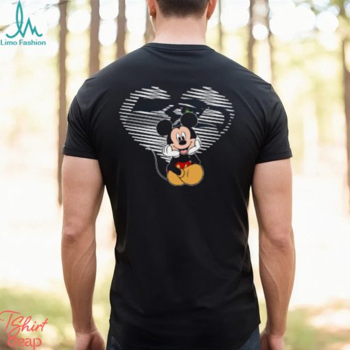 NFL Seattle Seahawks The Heart Mickey Mouse Disney Football T Shirt