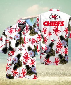 NFL Summer Hawaiian Shirt, NFL Kansas City Chiefs Hawaiian Shirt