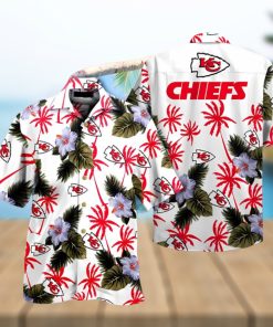 NFL Summer Hawaiian Shirt, NFL Kansas City Chiefs Hawaiian Shirt