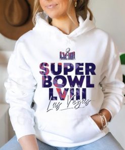 NFL Super Bowl LVIII Las Vegas 2024 Logo Shirt