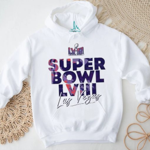 NFL Super Bowl LVIII Las Vegas 2024 Logo Shirt