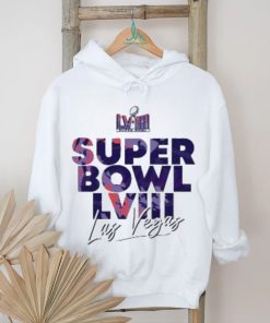NFL Super Bowl LVIII Las Vegas 2024 Logo Shirt