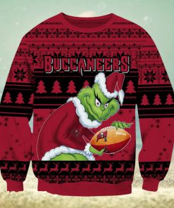 NFL Tampa Bay Buccaneers Grinch Christmas Ugly Sweater New For Fans Gift Holidays Christmas