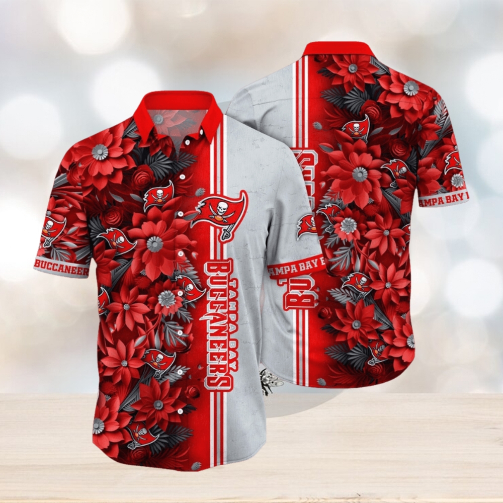 NFL Tampa Bay Buccaneers Hawaii Shirt Flower Tropical Vibes In Shirts NFL Tampa Bay Buccaneers Hawaii Shirt Flower Tropical Vibes In Shirts