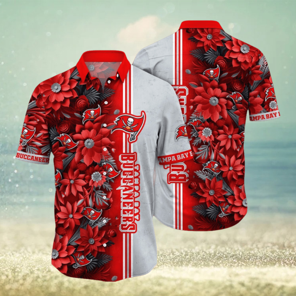 NFL Tampa Bay Buccaneers Hawaii Shirt Flower Tropical Vibes In Shirts NFL Tampa Bay Buccaneers Hawaii Shirt Flower Tropical Vibes In Shirts