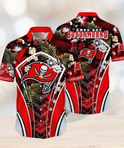 NFL Tampa Bay Buccaneers Hawaii Shirt Flower Vibrant Beachy Shirts