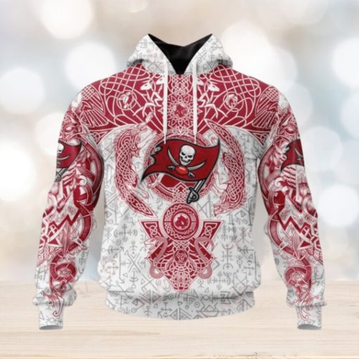 NFL Tampa Bay Buccaneers Norse Viking Symbols 3D Hoodie