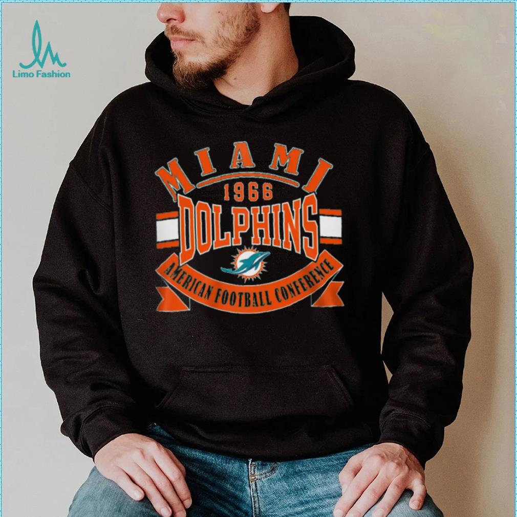 NFL Team Apparel Youth Miami Dolphins Playmaker T Shirt NFL Team Apparel Youth Miami Dolphins Playmaker T Shirt