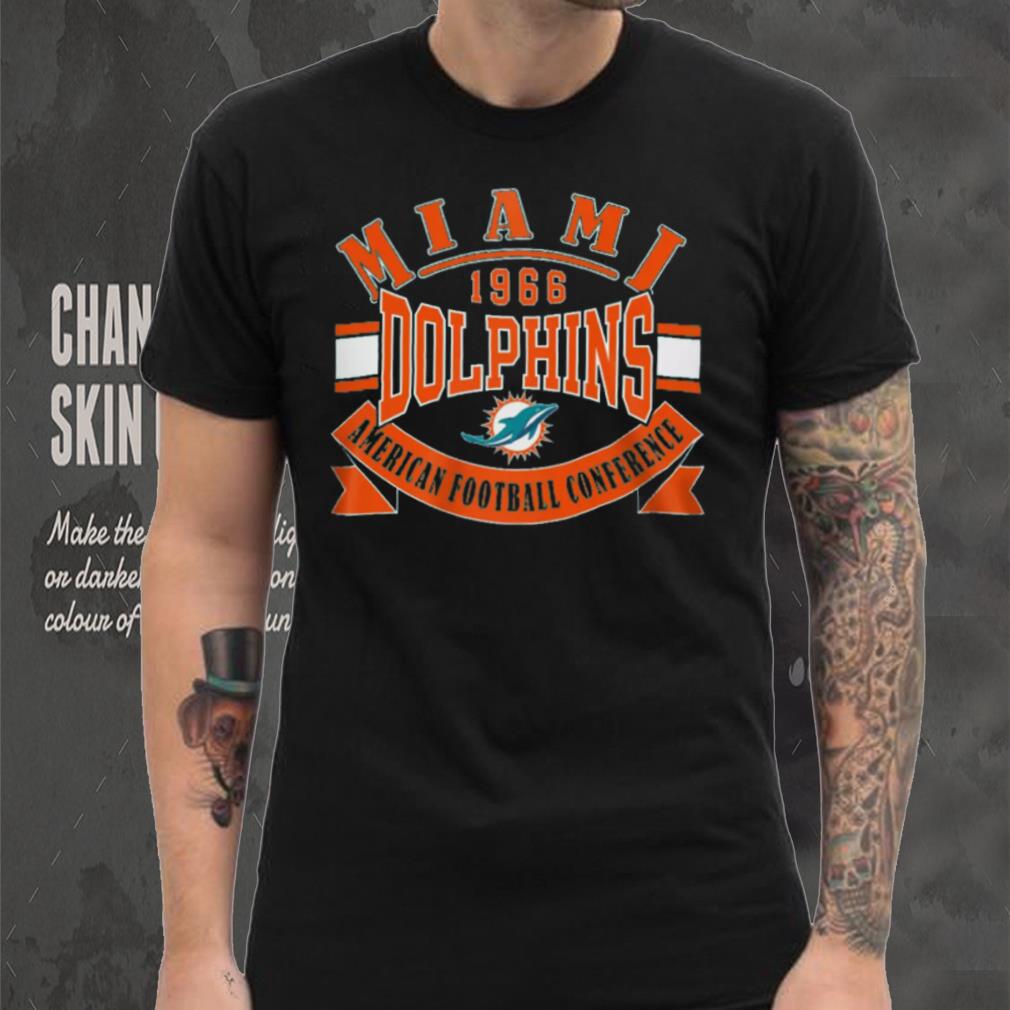 NFL Team Apparel Youth Miami Dolphins Playmaker T Shirt NFL Team Apparel Youth Miami Dolphins Playmaker T Shirt
