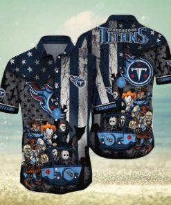 NFL Tennessee Titans Halloween Hawaiian Shirt